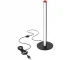 LED Floor Lamp 50cm, 3 Light Colors, Dimmable, Black