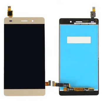 Refurbished LCD Touch Screen with Frame for Huawei P8 Lite, 5", Gold