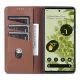 Google Pixel 6 Pro AZNS Leather Stand Case Cover with Card Slots, Coffee | Чехол для Телефона...