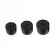 4Fizjo 315 Regulējamas bituma hanteles 2 x 20 kg, melnas/sarkanas
