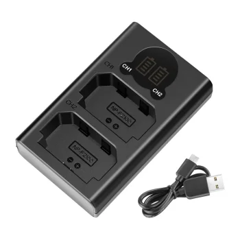 Зарядное устройство Neewer DL-FZ100 для двух аккумуляторов NP-FZ100