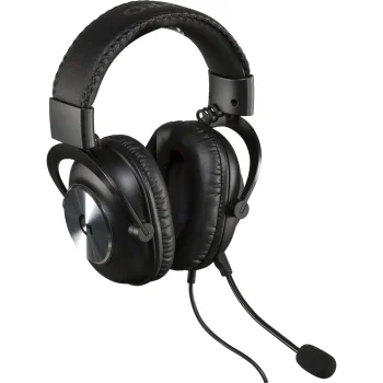 Игровая гарнитура Logitech G PRO X с подставкой, черная