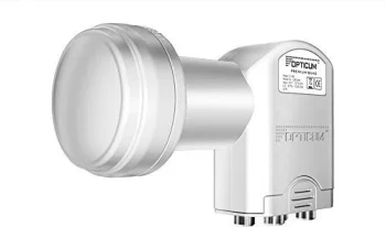 Спутниковый конвертер Opticum Quad, 4 выхода, серебристый