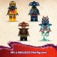 Конструктор LEGO NINJAGO 71843 Rogues Mech Dragon Rider