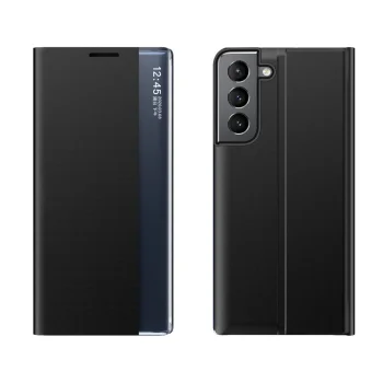 Чехол-книжка для Samsung Galaxy S23+ с функцией подставки, New Sleep Case, черный