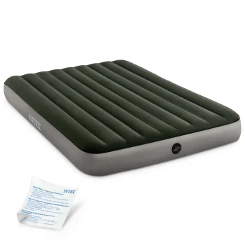 Надувной матрас INTEX 64109 203x152x25 см, двухместный, зеленый