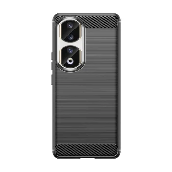 Чехол Carbon Case для Honor 90 Pro, черный