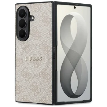 Чехол Guess 4G Classic MagSafe для Samsung Galaxy Z Fold 8 Ultra, розовый