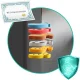 Защита на двери Ricokids 798600, 7 шт., животные