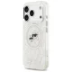 Karl Lagerfeld IML Glitter Karl&Choupette Heads Logo MagSafe чехол для iPhone 17 Pro - Серый
