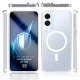 Чехол 3mk Armor MagCase для Samsung Galaxy S25 Edge, прозрачный