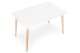 Modernhome KJSDT-01-120X60 Dining Table 120x60 cm, Matte White