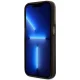 Guess iPhone 14 Pro vāciņš Liquid Glitter 4G Translucent, melns