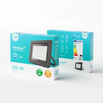 Светодиодный прожектор Proxim II 20W 6000K IP66 Forever Light, черный