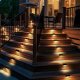 Solar Corner Step Lights for Outdoor Fences and Stairs 8 Pack