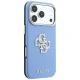 Чехол Guess Smooth & Big Strass Logo для iPhone 18 Pro / 17 Pro, синий
