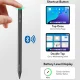 Irbulis ESR Geo Digital Stylus ar Apple Find My, iPad, melns