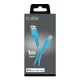 SBS USB-A - Lightning kabelis (MFi), 1m, zils