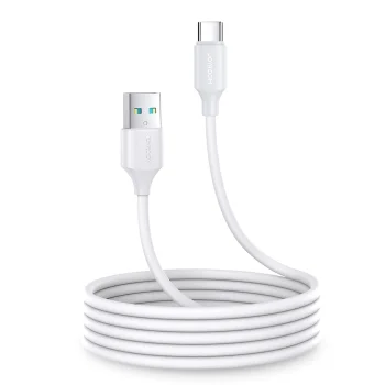 Joyroom Long-Lasting Series A9 USB-A to USB-C 3A Cable 2m - White
