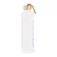 KiCA Hydro Glass stikla sporta pudele 1000 ml, balta