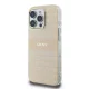 Чехол DKNY для iPhone 16 Pro Max Repeat Texture Pattern With Stripe, розовый