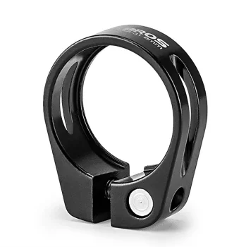 Rockbros 41210091001 velosipēda sēdekļa stutes apskava 31.8 mm, melna
