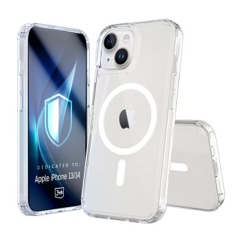 Чехол 3mk Armor MagCase для iPhone 13 / 14 прозрачный