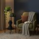 ModernHome 3 Tier Metal Plant Stand Indoor Flower Pot Holder for Living Room, black