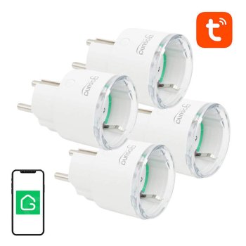 Умная WiFi розетка Gosund SP111 3680W 16A, Tuya, комплект 4 шт.