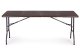 MultiGarden 180 cm Folding Table and Bench Set for 8 Persons, Brown