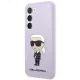 Чехол Karl Lagerfeld для Samsung Galaxy S23+ Silicone Ikonik, фиолетовый