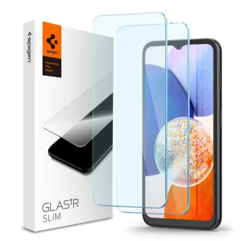 Samsung Galaxy A15 ( SM-A156, SM-A155 ) Spigen ALM GLAS.TR Tempered Glass 2-Pack | Защитное Стекло на...