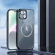 Apple iPhone 15 Plus 6.7\'\' Dux Ducis Aimo Armored MagSafe Cover Case, Black | Telefona Maciņš Vāks Apvalks Bampers