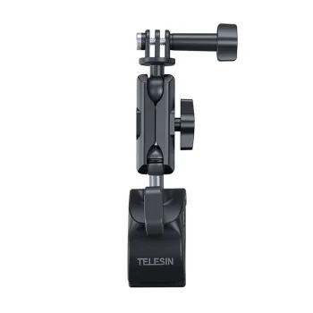 TELESIN Universal Handlebar Tube Clamp Mount for Action Cameras | Universāls Sporta Kameru Stiprinājums