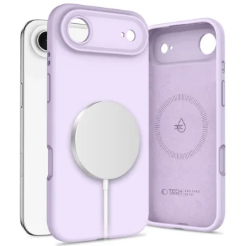 Tech-Protect силиконовый чехол MagSafe для iPhone 17 Air - фиолетовый