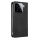 Xiaomi 15 YIKATU Leather Skin-Touch Magnetic Book Cover Case, Black | Чехол для Телефона Кабура...