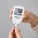 Glikometrs asins cukura mērīšanai ar 50 teststrēmelēm un 50 lancetēm