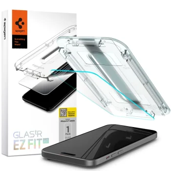 Защитное стекло Spigen Glas.TR EZ Fit для Apple iPhone 15 6.1", прозрачное