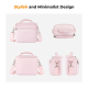 Сумка для камеры K&F Concept Camera Sling Bag 5L, розовая