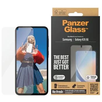 Защитное стекло Panzerglass Ultra-Wide Fit для Samsung Galaxy A35 5G (7357)