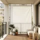 Izvelkama balkona markīze bez urbšanas MultiGarden, bēša