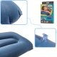 BESTWAY 67121 inflatable velour travel pillow, dark blue