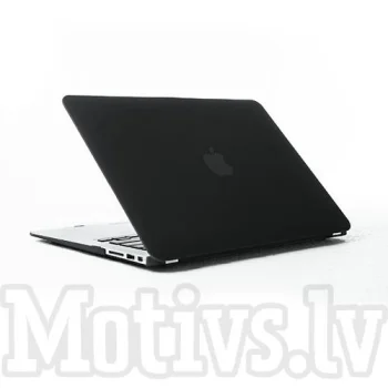 Apple MacBook Air 11" 11.6" A1370 A1465 Full Body (Front&Back) Snap-On Hard Shell Case Cover, black transparent –...