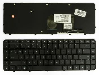 HP Pavilion DV6-3000 / DV6-3100 klaviatūra portatīvajam datoram, melna