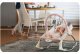 Nukido Bērnu šūpuļkrēsls ar vibrāciju, Rozā krāsa | Kids Rocking Chair with Vibration