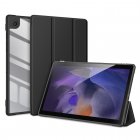 Samsung Galaxy Tab A8 10.5 (2021) (2022) (SM-X200/X205) Dux Ducis Toby Smart Book Cover Case, Black