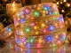 Светодиодная новогодняя лента 4м, 40 LED, желтая