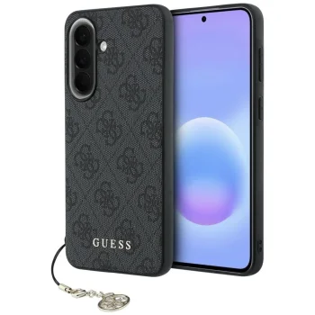 Чехол Guess 4G Charm для Samsung Galaxy A57 5G, черный