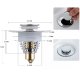 Universal Sink Stopper, 62 mm, Silver-Gold