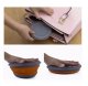 Folding Silicone Bowls with Lids, 3 Pieces, Grey-Orange